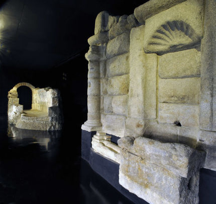 Recreación de la fuente histórica de Los Caños del Peral, en Ópera / METRO DE MADRID