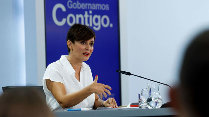 La ministra de de Política Territorial y portavoz del Gobierno en funciones, Isabel Rodríguez / EFE