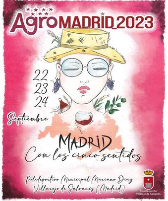 Cartel de Agromadrid, en Villarejo de Salvanés / AYTO VILLAREJO DE SALVANÉS