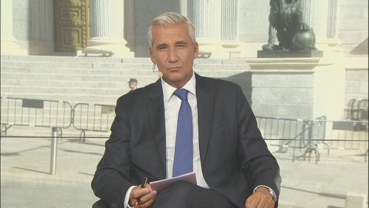 El periodista, Víctor Arribas / TELEMADRID