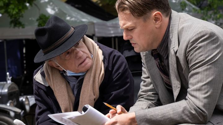 Martin Scorsese junto a Leonardo DiCaprio en el rodaje de Los asesinos de la luna / EUROPA PRESS