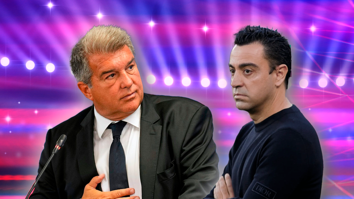 Laporta y Xavi / TELEMADRID