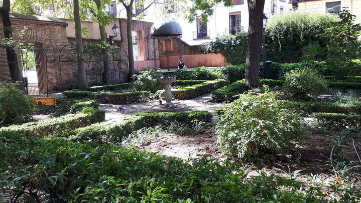 El jardín romántico del Palacio de Anglona / TELEMADRID