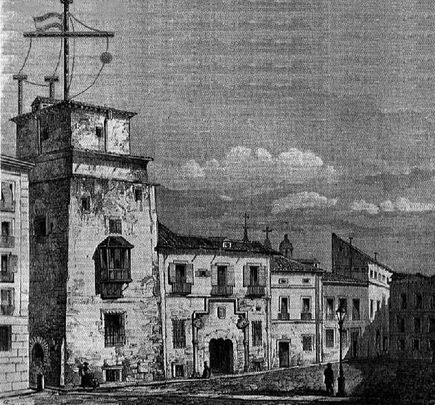 El telégrafo óptico de la Plaza de la Villa / ARCHIVO