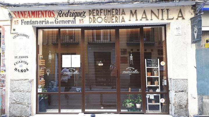 Antigua fontanería y droguería convertida en heladería en La Latina / TELEMADRID