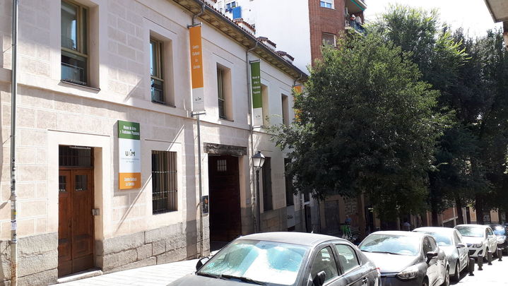Exterior de 'La Corrala', centro asociado a la Universidad Autónoma de Madrid / TELEMADRID