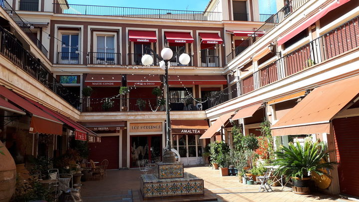 Las Nuevas Galerías, en la Ribera de Curtidores / TELEMADRID