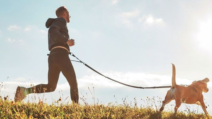 Deportista corriendo con su perro / Europa Press