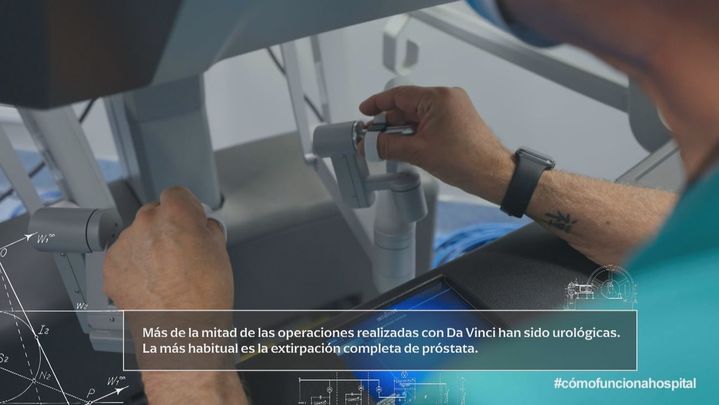 Da Vinci robot operaciones / TELEMADRID