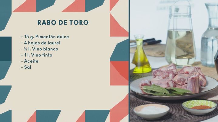 Ingredientes Rabo de toro / TELEMADRID