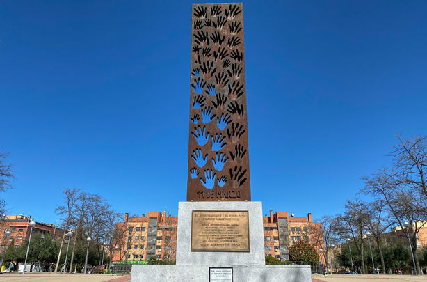 Monumento en Leganés en honor a las víctimas del 11-M / EFE