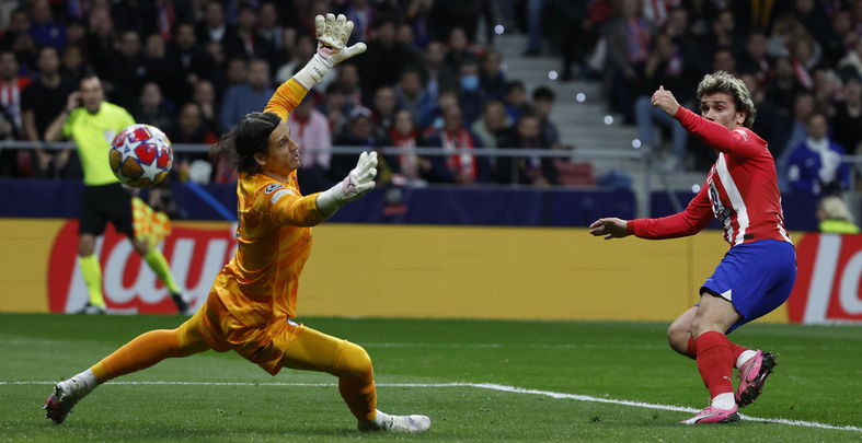 Griezmann marca al Inter / EFE