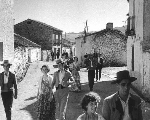 Calle de Guadalix de la Sierra en una escena de 'Bienvenido Mister Marshall' / AYTO GUADALIX DE LA SIERRA