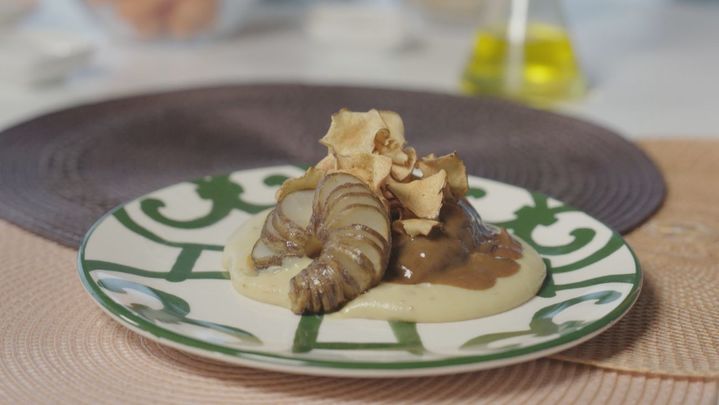 Carrilleras con topinambur de 'Sabor a Madrid' / Telemadrid