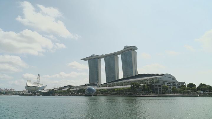 Hotel 'Marina Bay Sands' de Singapur / Telemadrid