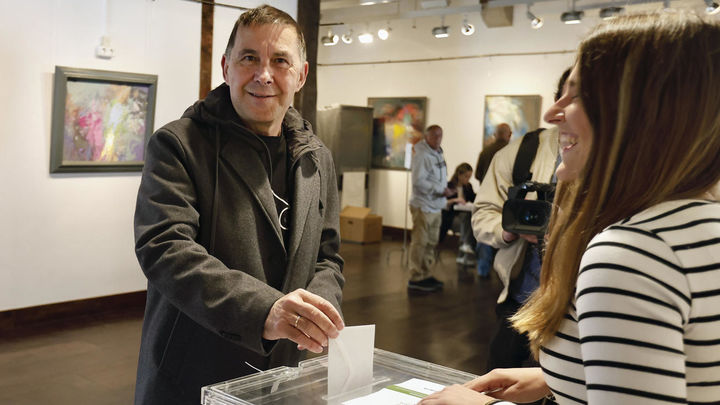 El coordinador general de EH Bildu, Arnaldo Otegi / EFE