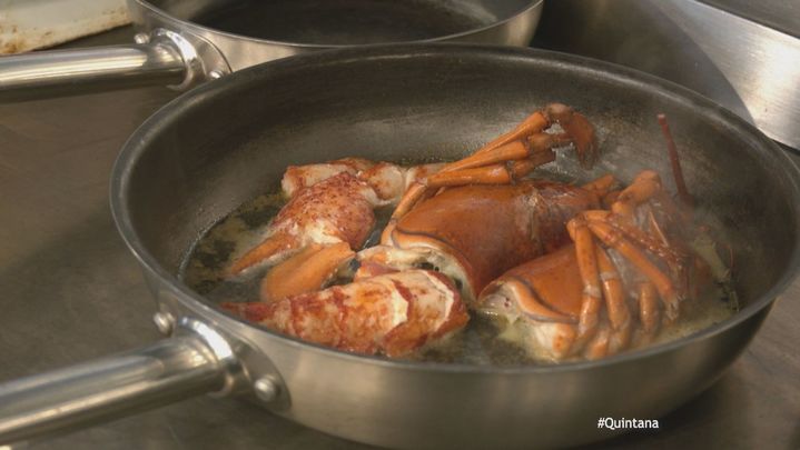 Comida en 'Mayser' / Telemadrid