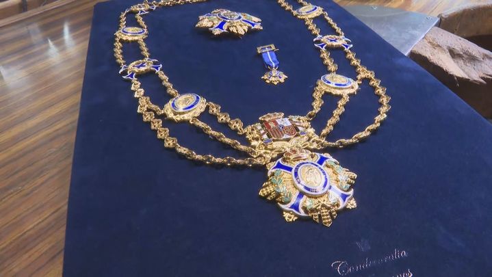 Collar de Carlos III / TELEMADRID