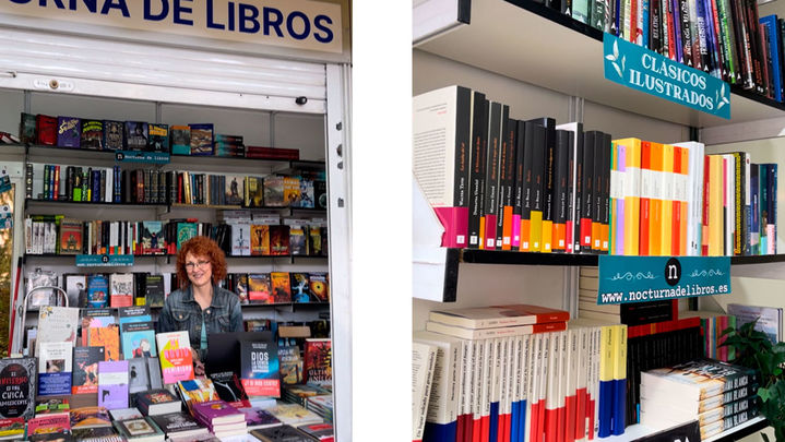 Caseta de la Librería Nocturna de libros / E.E