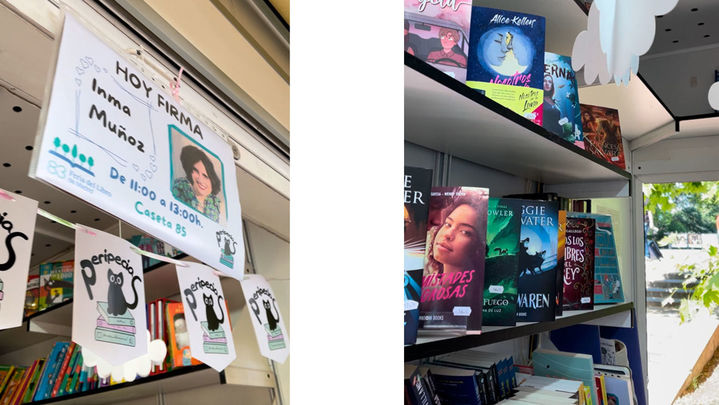 Caseta de la librería 'Peripecias' / E.E