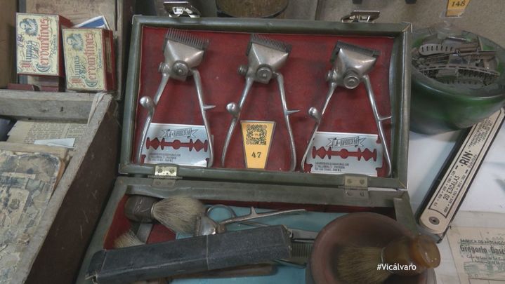 Máquinas de cortar pelo antiguas / Telemadrid