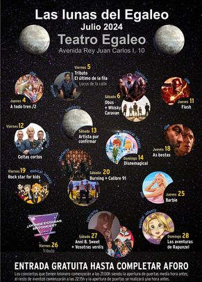 Programa de Las lunas del Egaleo / AYUNTAMIENTO DE LEGANES