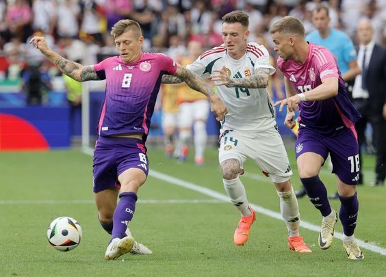 Kroos ante Hungría / EFE