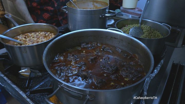 Comida en 'Los Chanquetes' / Telemadrid