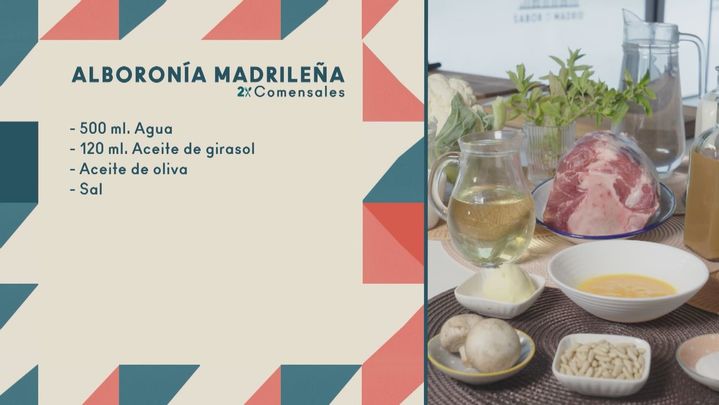 Ingredientes / Telemadrid