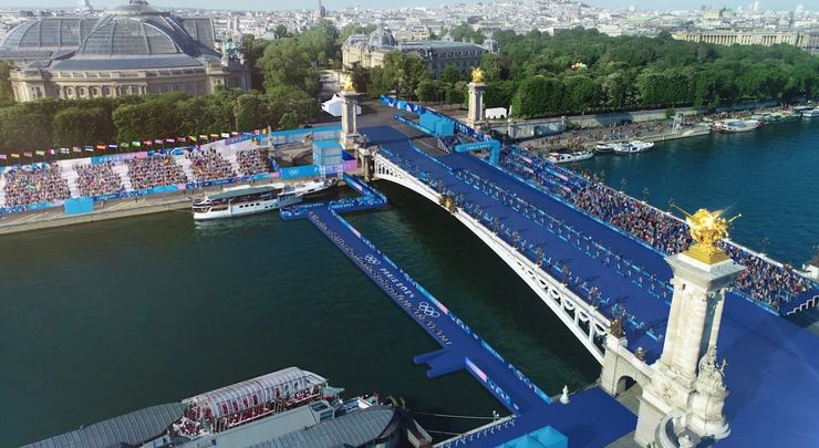 Pont Alexandre III / olympics