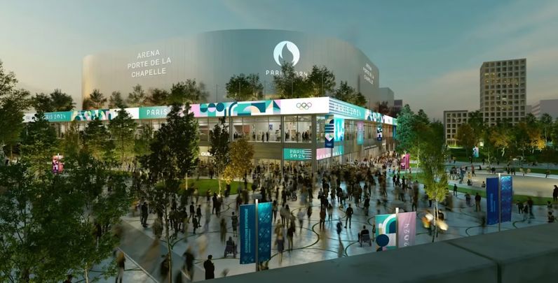 Porte de la Chapelle Arena / .