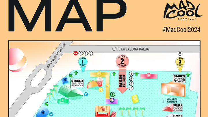 escenarios del Mad Cool 2024 / Mad Cool