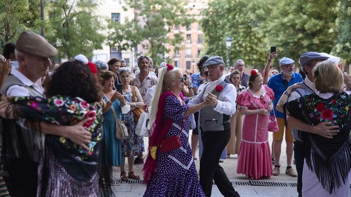 Concurso de Chotis y Pasodoble durante las Fiestas de la Paloma / Europa Press