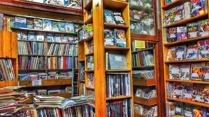 El Coleccionista Comics en la calle Tribulete / Archivo