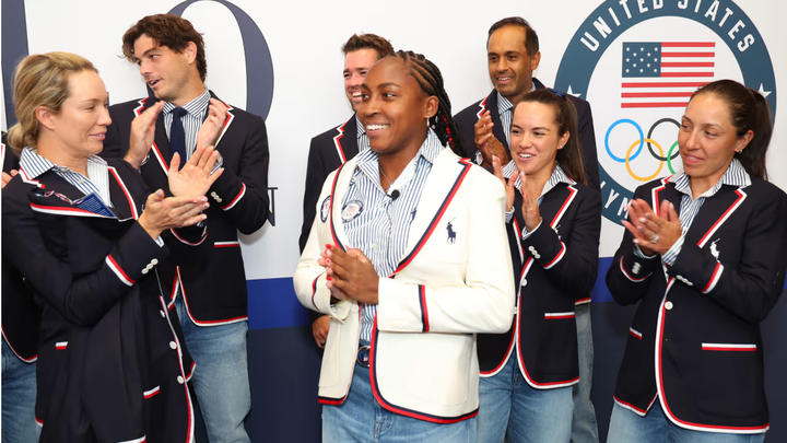 Coco Gauff, abanderada de EEUU / TEAM USA
