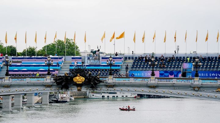 Ceremonia de inauguración en el Sena / EFE