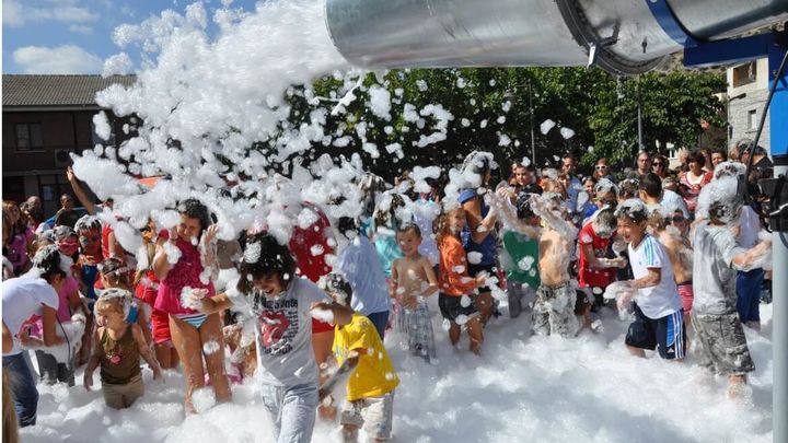 Actividades infantiles durante las fiestas de Moralzarzal / Ayuntamiento de Moralzarzal