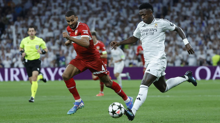 Vinicius ante el Stuttgart / EFE