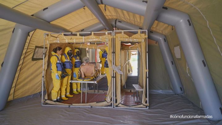 Área de descontaminación / REDACCION