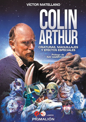 Portada del libro sobre Colin Arthur, creador de criaturas y efectos especiales / AYTO FUENLABRADA