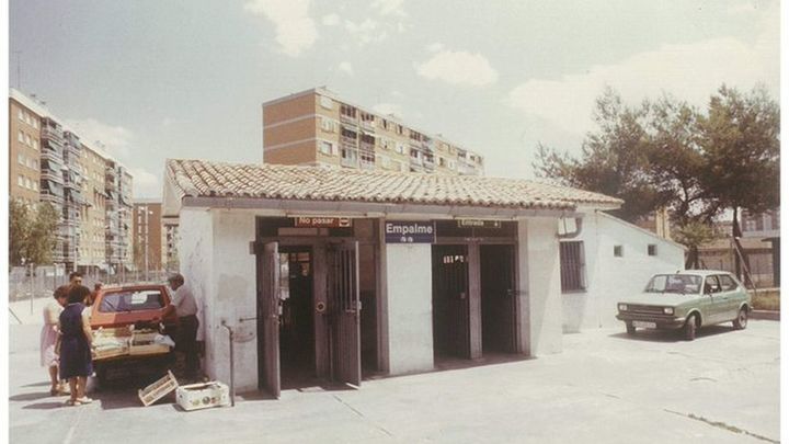 Acceso a la estación de Empalme de la L10 / METRO DE MADRID