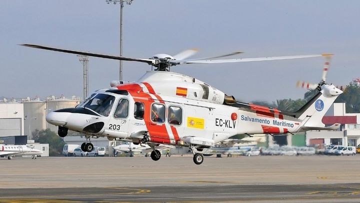 Helicóptero de Salvamento Marítimo con base en Valencia / EUROPA PRESS