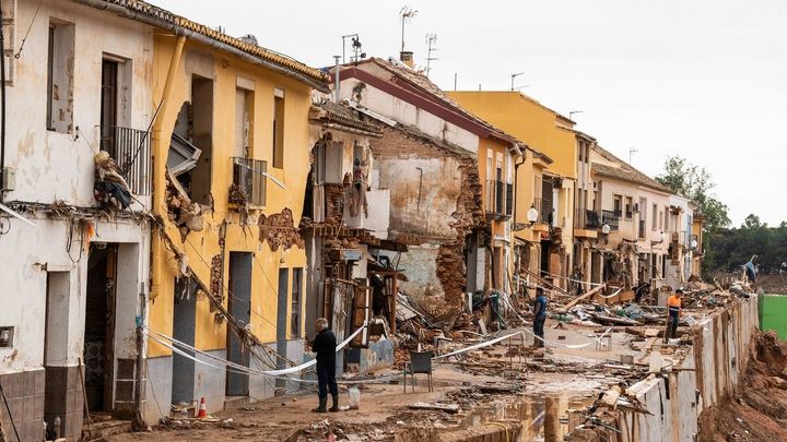 Casas destrozadas tras la DANA en Valencia / EUROPA PRESS