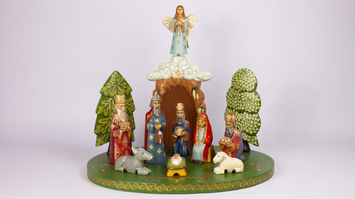 Uno de los belenes de la colección / Ayuntamiento de Madrid