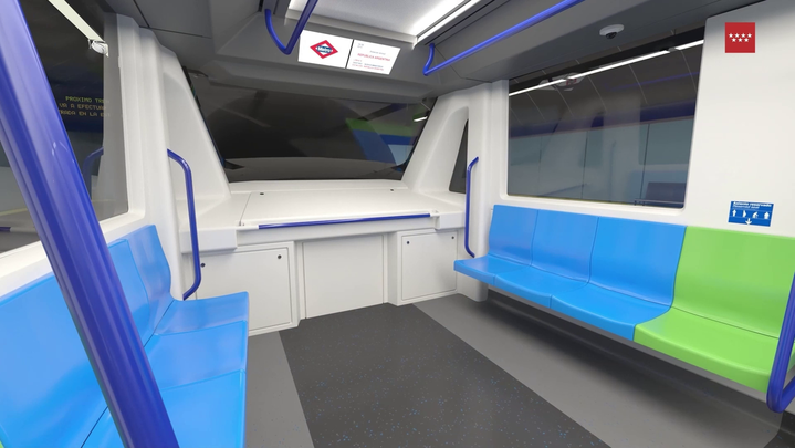 No tienen cabina de conductor / METRO DE MADRID