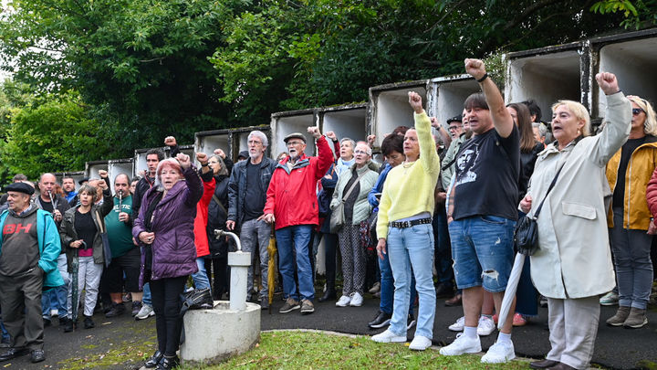 Acto de homenaje a los militantes de ETA Juan Paredes 'Txiki' y Ángel Otaegi, en Zarautz / EUROPA PRESS