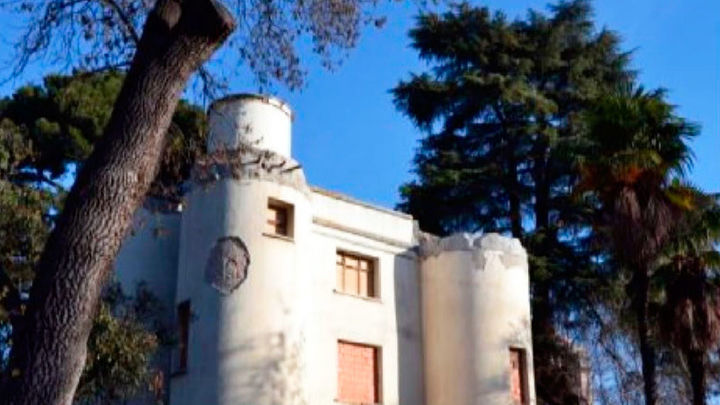 Imagen del castellete de la AEMET de El Retiro antes de la reforma / REDACCIÓN