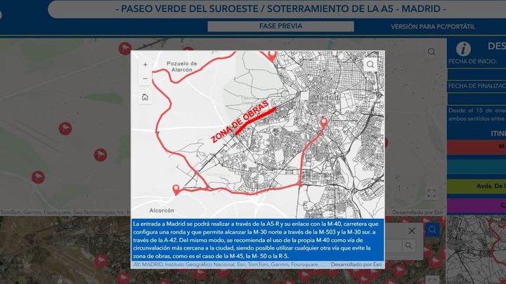 Captura de la aplicación / Telemadrid
