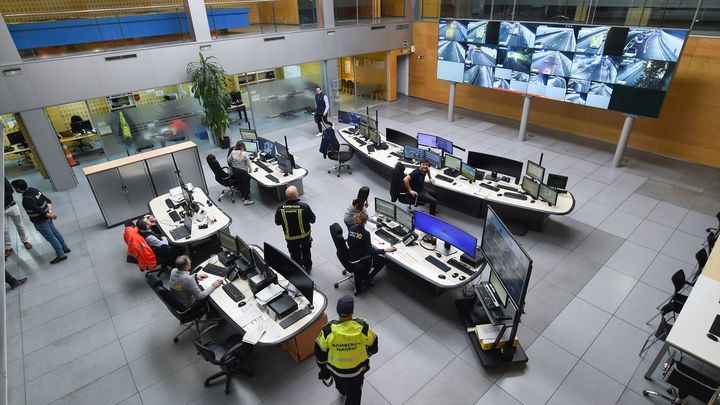 Centro de Control de Madrid calle-30 / EUROPA PRESS