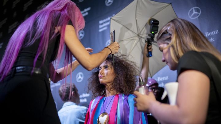 Backstage desfile Agatha Ruiz de la Prada / EUROPA PRESS